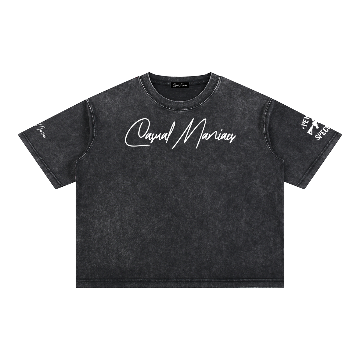 PewPew Specialist T-shirt alternate product view — Casual Maniacs