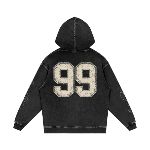 Bad Choices, Good Stories hoodie alternate product view — Casual Maniacs