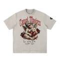 Love Hurts -  Vintage Washed Frayed T-Shirt